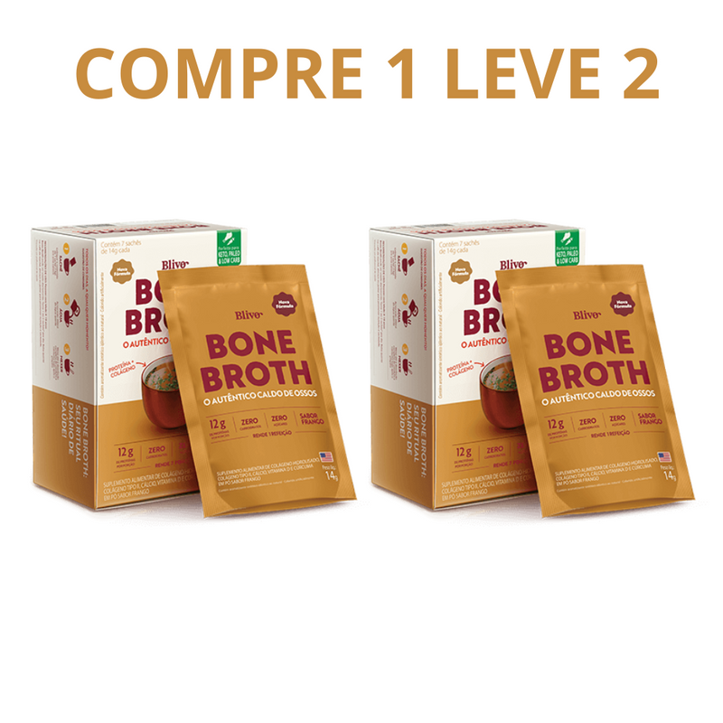 Bone Broth - O Autêntico Caldo de Ossos + Frete Grátis